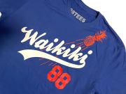 【ハワイ直輸入!!】【88tees】メンズTシャツ<yaya_baseball>【１点までメール便配送OK！送料250円】/BLUE