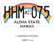 【HALEIWA HAPPY MARKET2026春夏】HHMステッカー2401【１０点までメール便配送OK！送料250円】/I
