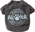 【HALEIWA HAPPY MARKET】【ペットアイテム2025AW】犬用クールネックスウェット　2507【２点までメール便配送OK！送料250円】/B-CHACOAL