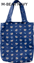 【HALEIWA HAPPY MARKET2026春夏】エコバッグ【３点までメール便配送OK！送料250円】/M.ベアネイビー/BEAR NAVY