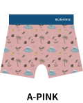BUSHINボクサーパンツ　California Style　TROPICAL【２点までメール便配送OK！送料250円】/A-PINK