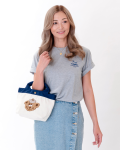 【HALEIWA HAPPY MARKET2026春夏】相良刺繍クマミニトート【１点までメール便配送OK！送料250円】/A-IVORY