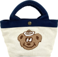 相良刺繍クマミニトート【１点までメール便配送OK！送料250円】