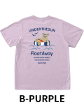 【HALEIWA HAPPY MARKET2026春夏】HHM Tシャツ　2602【２点までメール便配送OK！送料250円】/B：PURPLE