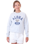 【HALEIWA HAPPY MARKET2026秋冬】HHMクルーネックスウェット（裏毛）　2621【受注生産】/A-ASHGRAY