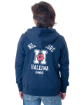 【HALEIWA HAPPY MARKET2026秋冬】HHMジップパーカー(裏起毛)　2622【受注生産】/C-NAVY