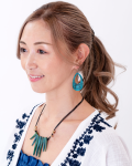 【Pukana2026春夏】ターコイズネックレス【３点までメール便配送OK！送料250円】