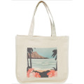 キャンバストートバッグ/D/WIKIKI BEACH