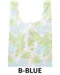 【Pukana2026春夏】HAWAIIAN ECO BAG　2604【４点までメール便配送OK！送料250円】/B-BLUE