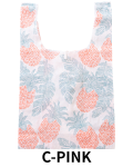 【Pukana2026春夏】HAWAIIAN ECO BAG　2604【４点までメール便配送OK！送料250円】/C-PINK