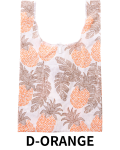 【Pukana2026春夏】HAWAIIAN ECO BAG　2604【４点までメール便配送OK！送料250円】/D-ORANGE