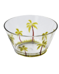 【Pukana2026春夏】ヤシ柄アクリルボウル