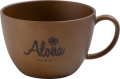 ALOHA 木目カップ/D：BROWN