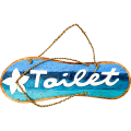 Toilet サンダルハンガー
