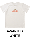 【Pukana2026秋冬】World Vintage Tシャツ CALIFORNIA　2626【２点までメール便配送OK！送料250円】【受注生産】/A-VANILLA WHITE