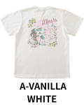 【Pukana2026秋冬】World Vintage TシャツFLORIDA　2627【２点までメール便配送OK！送料250円】【受注生産】/A-VANILLA WHITE