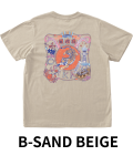 【Pukana2026秋冬】World Vintage TシャツOSAKA　2631【２点までメール便配送OK！送料250円】【受注生産】/B-SAND BEIGE