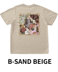 【Pukana2026秋冬】World Vintage TシャツKYOTO　2632【２点までメール便配送OK！送料250円】【受注生産】/B-SAND BEIGE