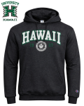 【ハワイ大学オフィシャルグッズ】Championコラボハワイ大学パーカー/BLACK