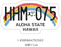 【HALEIWA HAPPY MARKET2026春夏】HHMステッカー2401【１０点までメール便配送OK！送料250円】/I