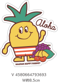 【HALEIWA HAPPY MARKET2026春夏】HHMステッカー2401【１０点までメール便配送OK！送料250円】/V