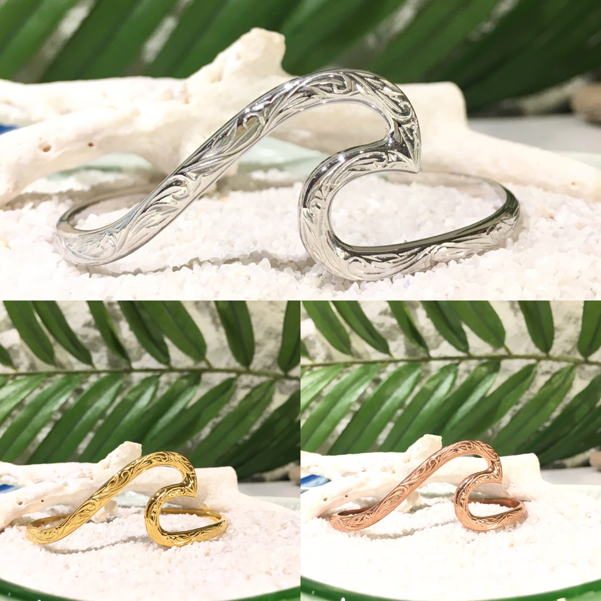 WAVEスクロールバングル