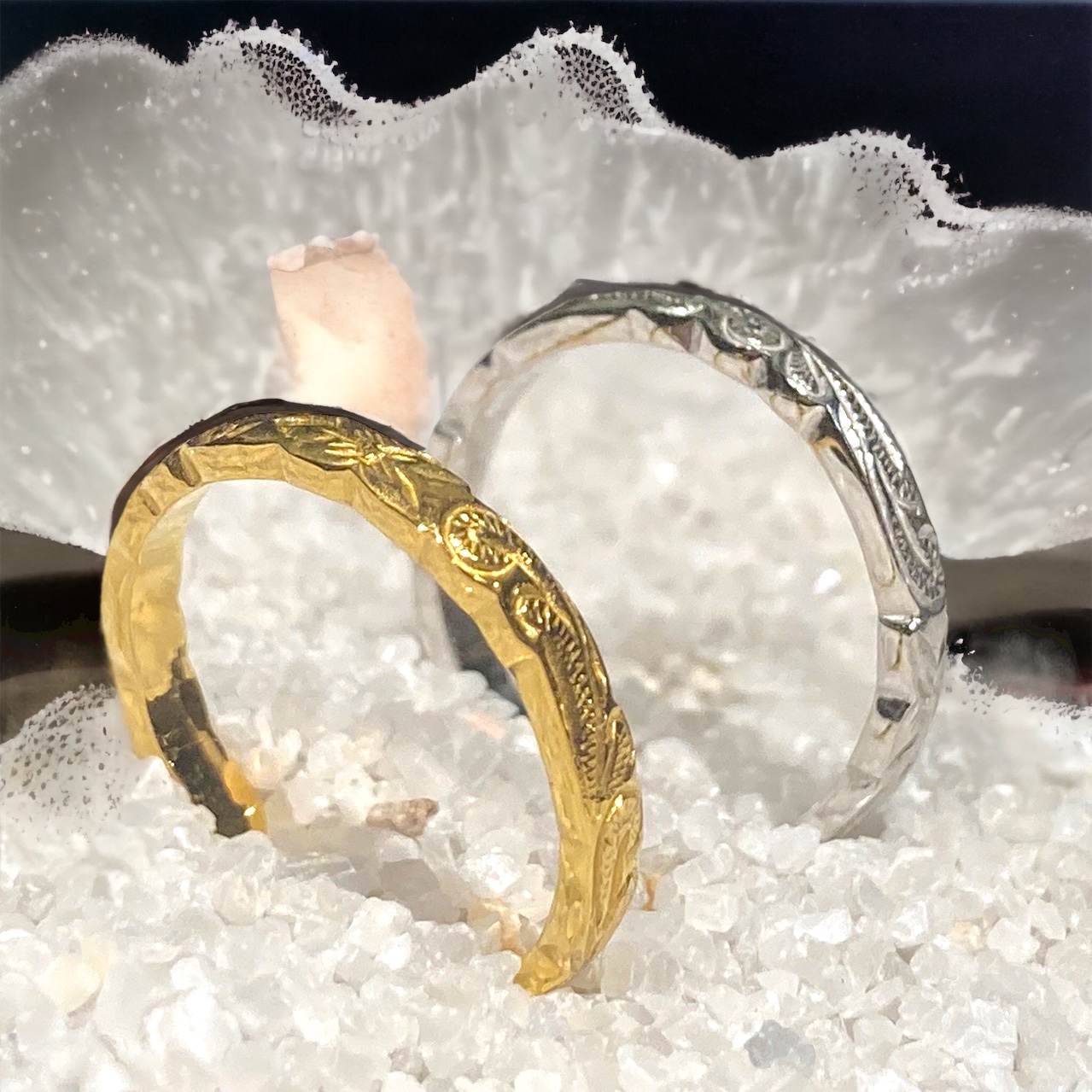 ■SALE！カレイキニリング/GLD/SV/