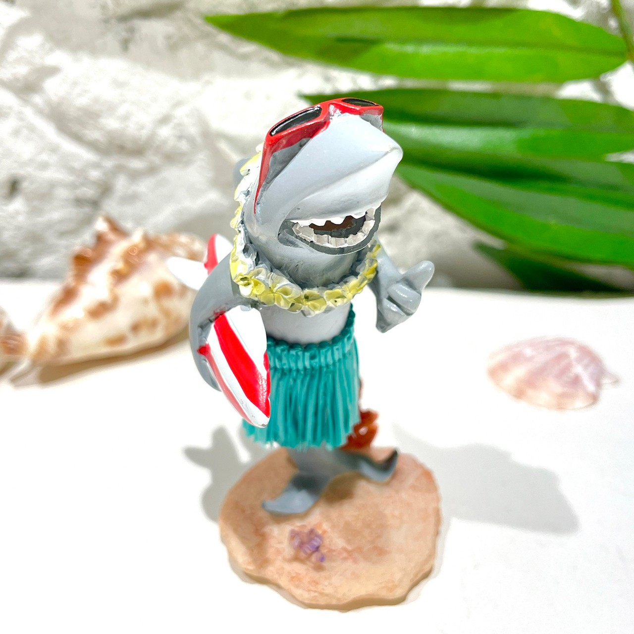 ミニフラドール/シャークサーフ【ハワイアン雑貨】