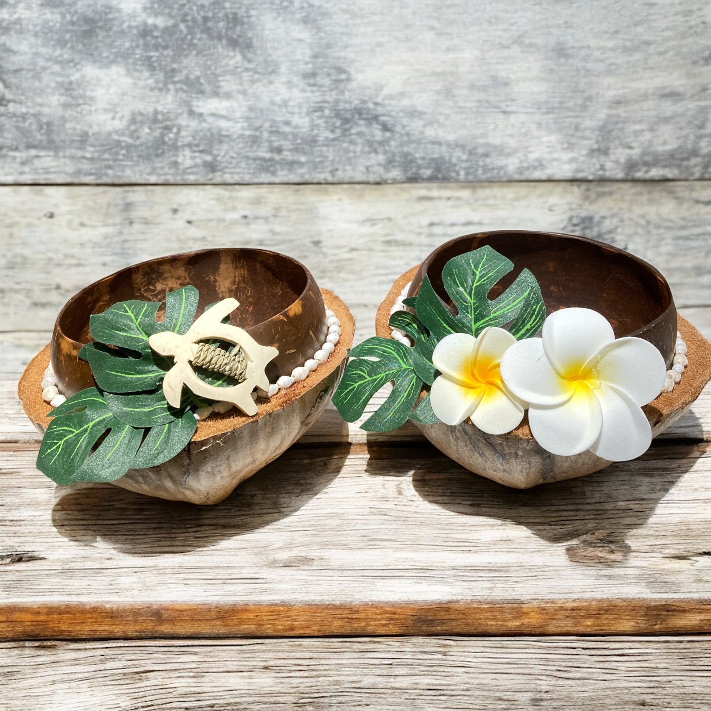 ヤシの実小物入れ