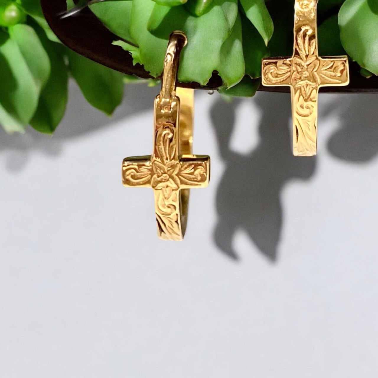 ■クロスピアス　/SV/GLD/一個売り