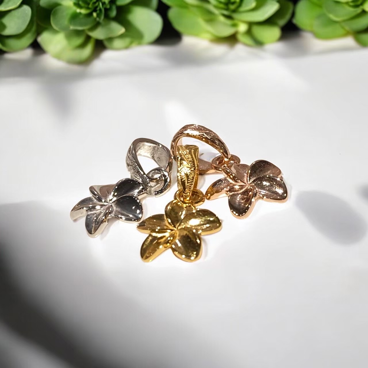 N-Top/AプルメリアN-Top/SV/GLD/PKG