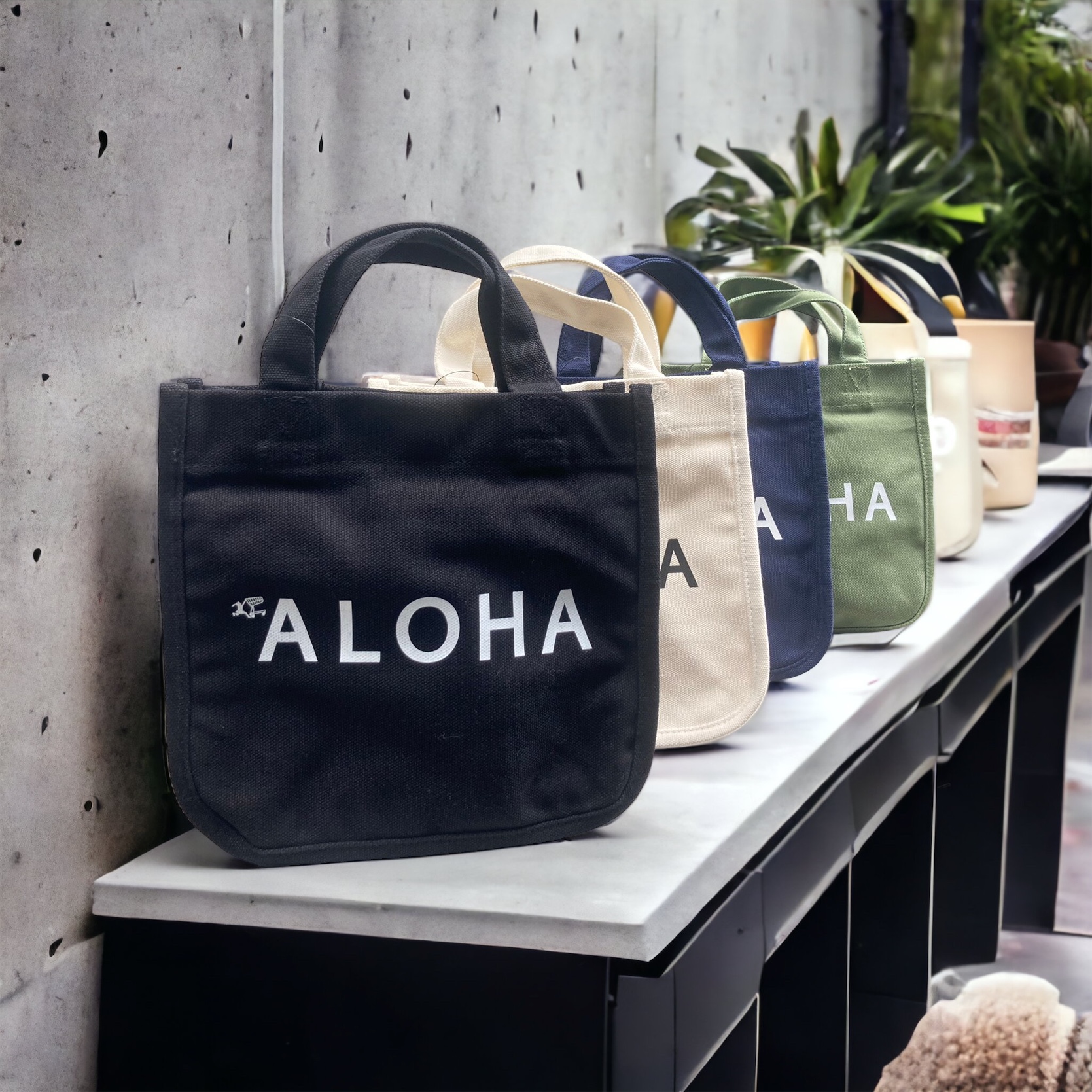 ALOHAミニトートバッグ