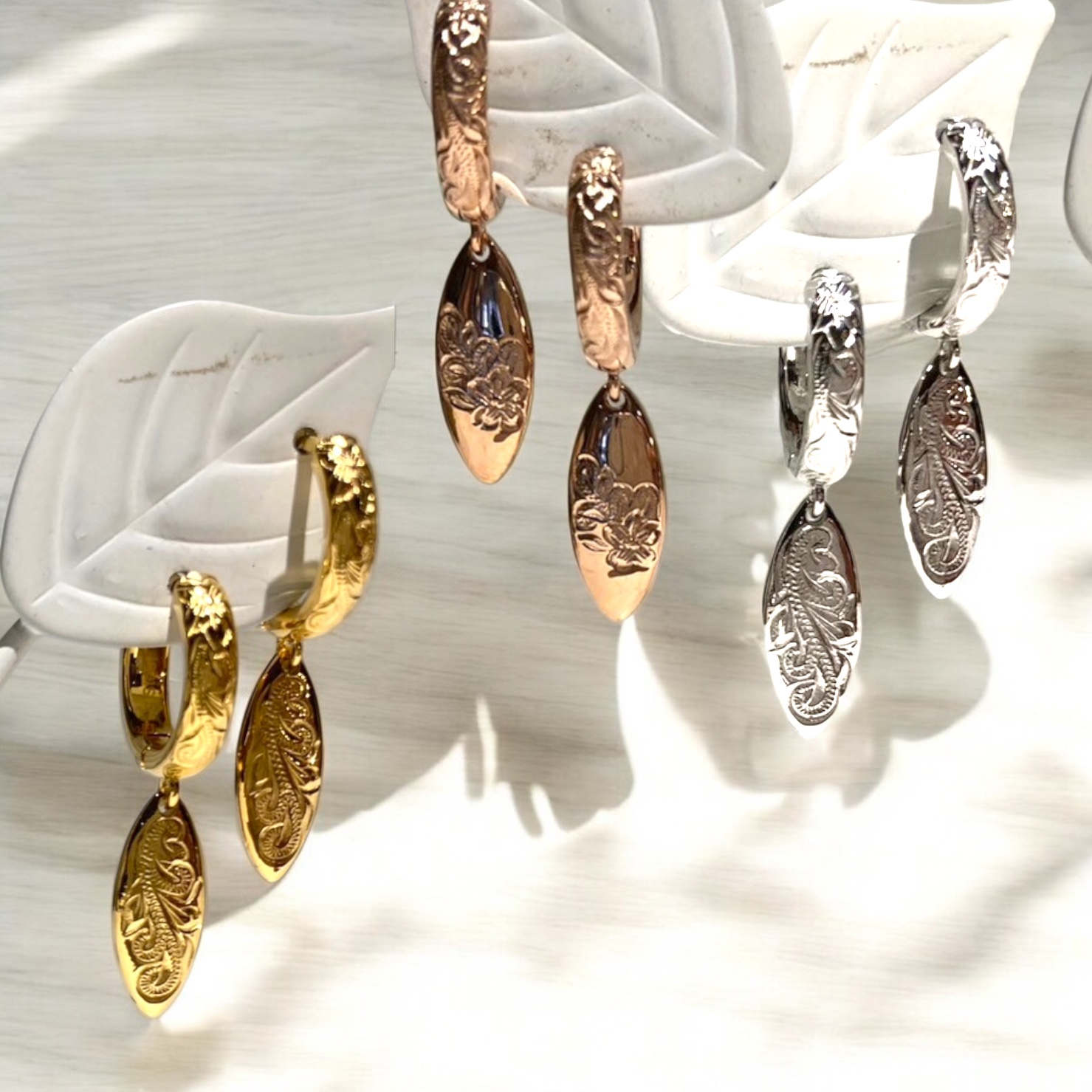 ■スクロールサーフBピアス/G SV PG1個ずつの販売