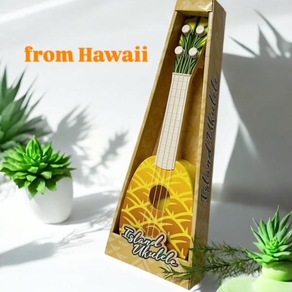 ヴィンテージ　ハワイ　Hawaii土産　絵画　ウクレレ　フラ フラダンサー マグネット ハワイ フラガール フラハニー