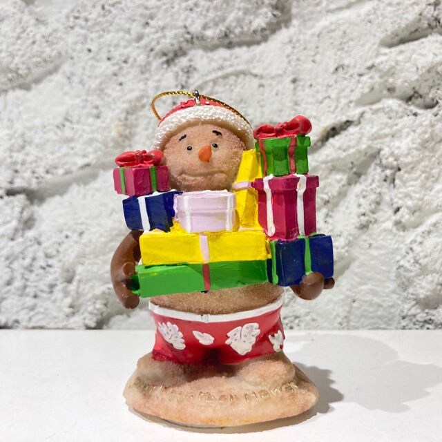ハワイアンクリスマスオーナメント/プレゼントサンドマン