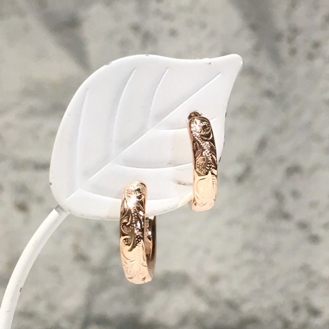■ スクロールSサイズ　/PKGピアス 一個売り
