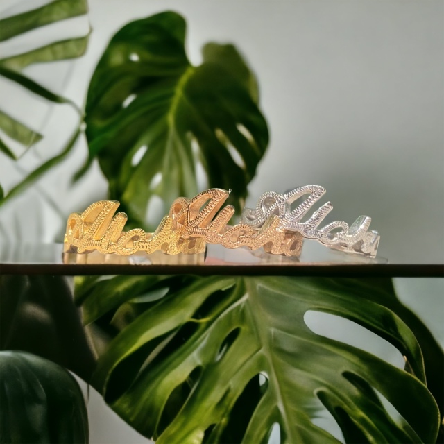 ■SALE■Alohaリング/GLD/SV/PKG