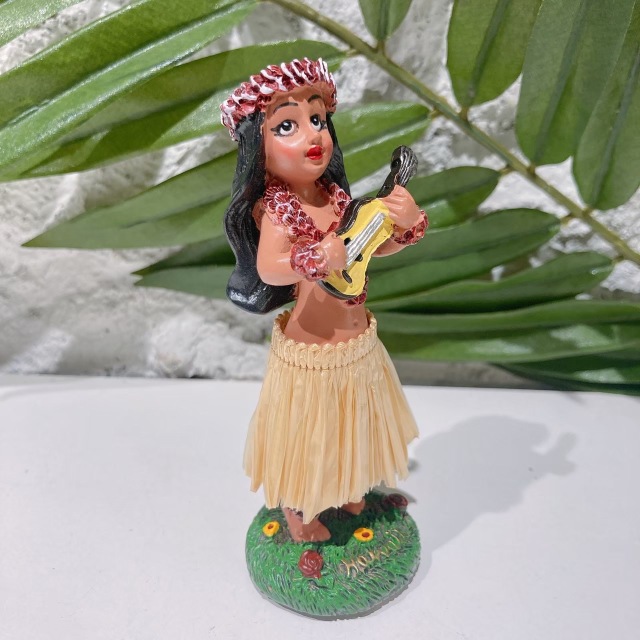 ミニフラドール/ウクレレ【ハワイアン雑貨】