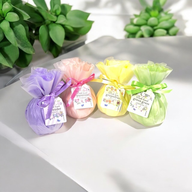 爽やかな香りのバスボム