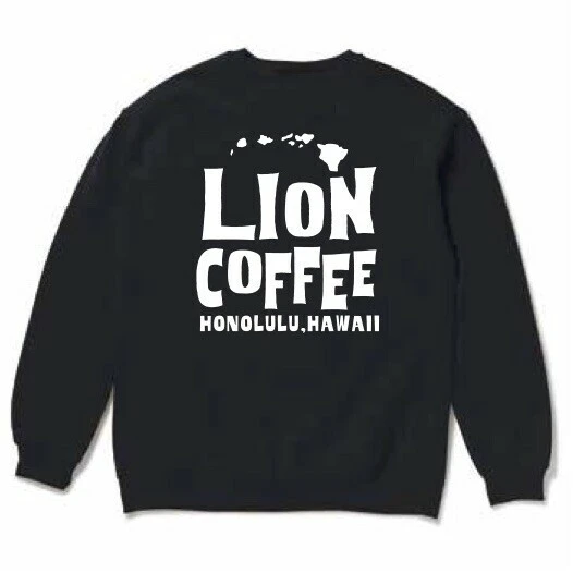 LION COFFEE スウェットシャツ アイランドチェーン  (裏起毛