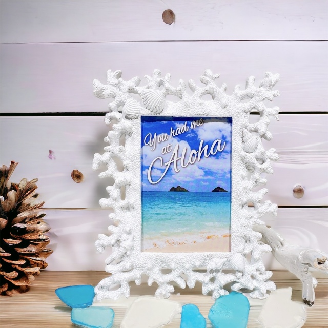 ハワイアンなフォトフレーム フォトフレーム（ハワイサンドピープル）