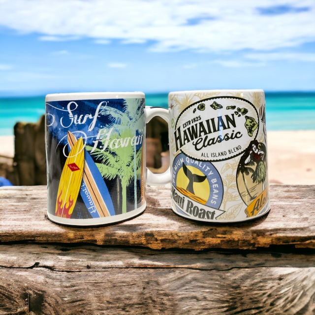 Hawaiiファーマーズマーケットのマグカップ。