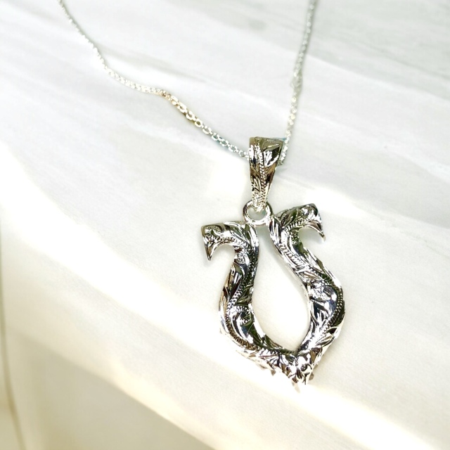 ホースシューのネックレス(TOP)SV