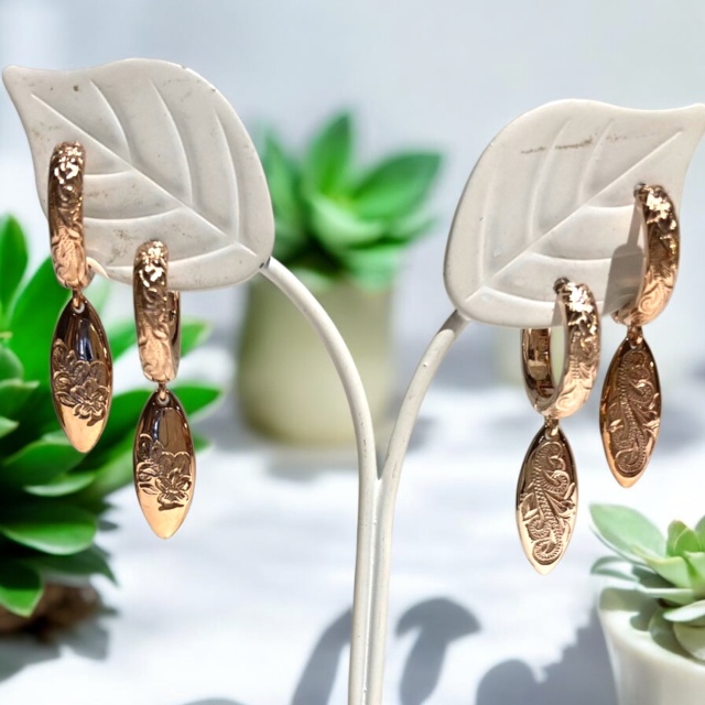 □スクロールサーフBピアス/G SV PG