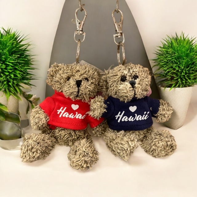 HawaiiTシャツベアキーホルダー