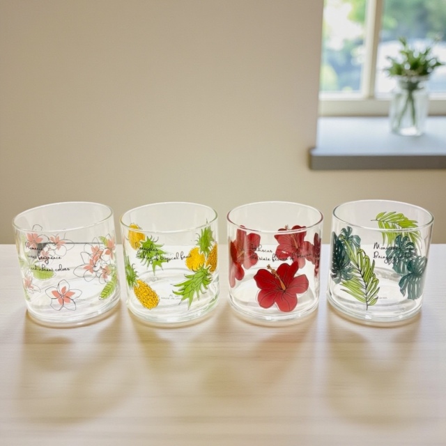 トロピカル ロックグラス
