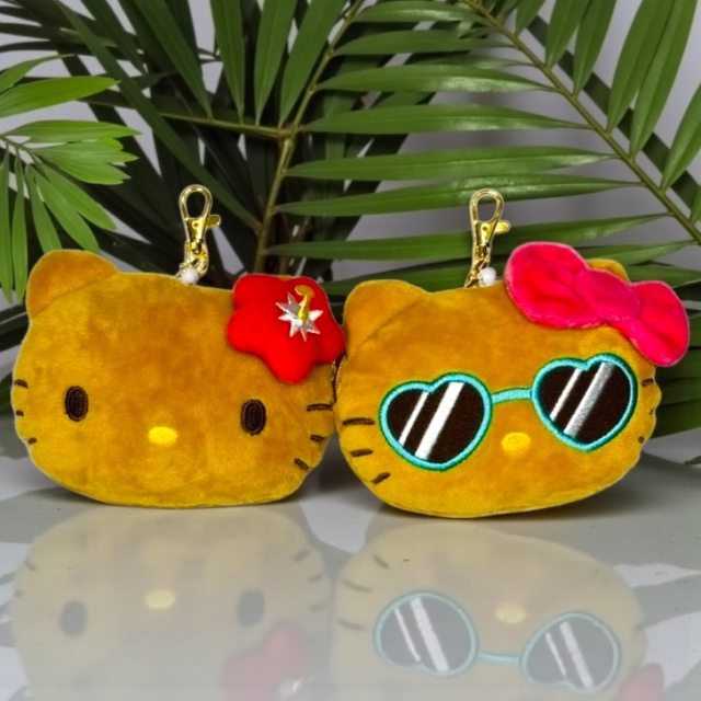 HELLO KITTY日焼け キティパスケース/サングラス/ハイビスカス