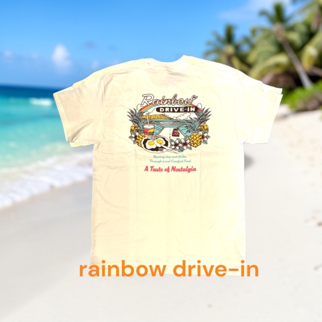 Rainbow DRIVE-IN By LOOSEMAN Tシャツ ML