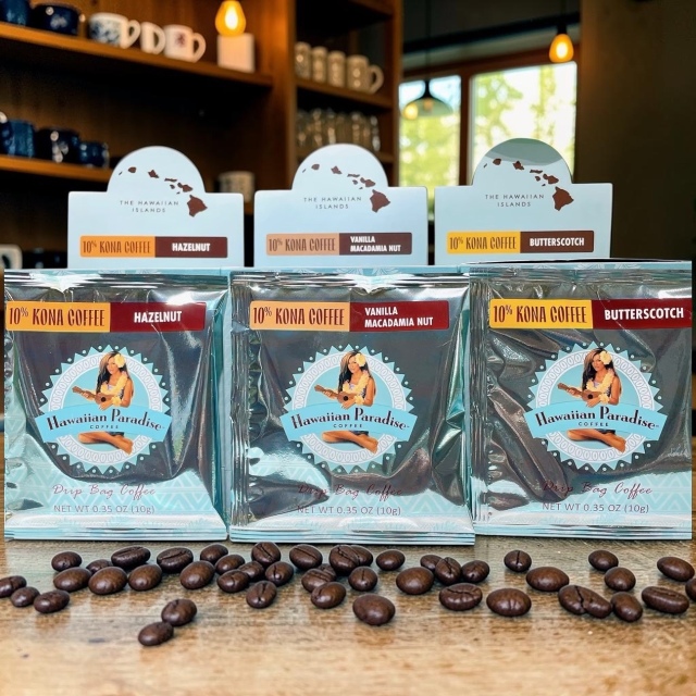 Hawaiianパラダイスコーヒードリップパック2picセット／4種類