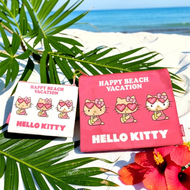 日焼けKITTYポーチ2Pセット